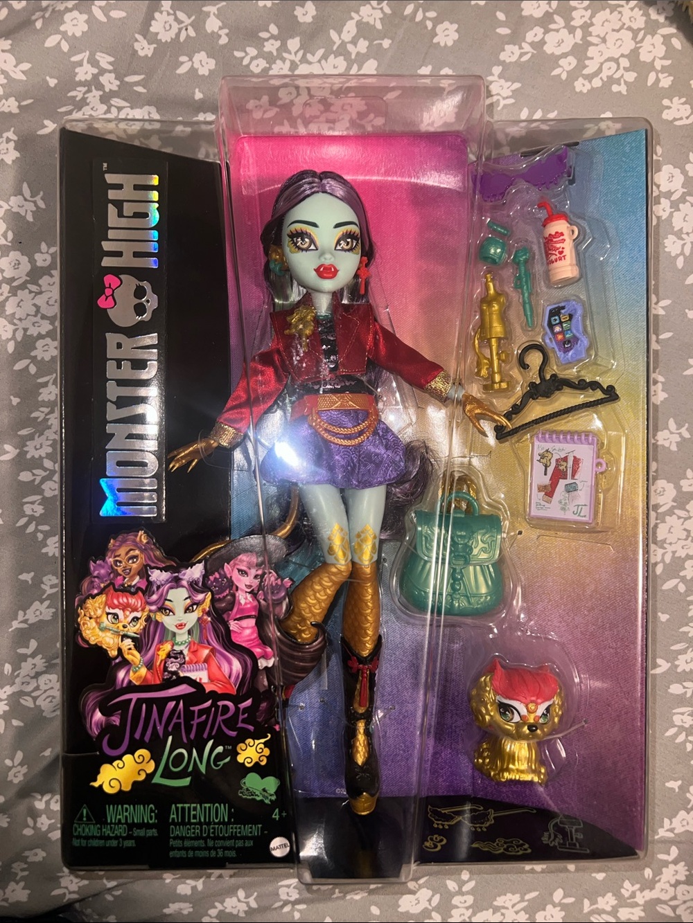 Monster High Doll Jinafire Long